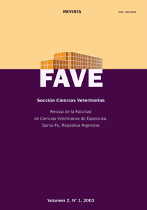 FAVE. Sección Ciencias Veterinarias