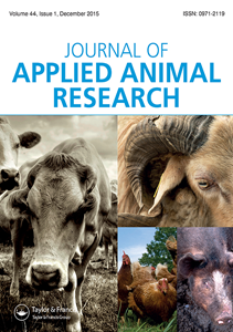 Journal of Applied Animal Research