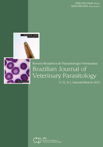 Revista Brasileira de Parasitologia Veterinaria