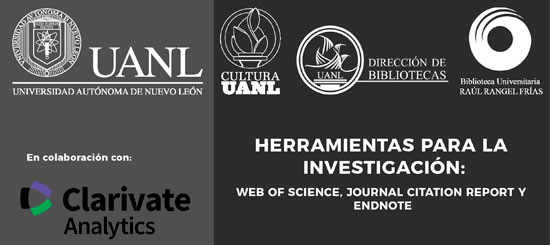 Herramientas para la investigación: Web of Science, Journal Citation Report y EndNote