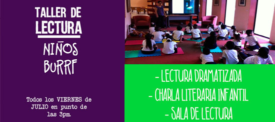 Taller de lectura: Niños BURRF