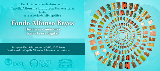 Exposición bibliográfica Fondo Alfonso Reyes