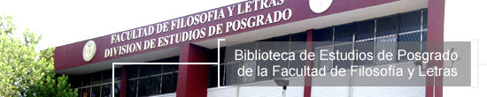 Biblioteca Área de Estudios de Posgrado FFyL