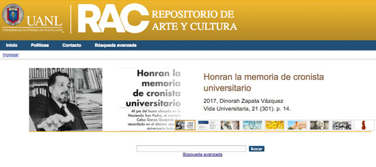 Repositorio de Arte y Cultura