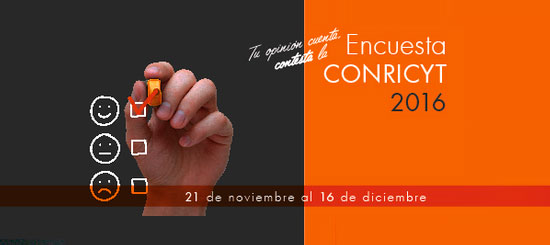 Encuesta Nacional CONRICYT 2016