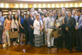 Visitan participantes de IGLU la Biblioteca Universitaria “Raúl Rangel Frías”